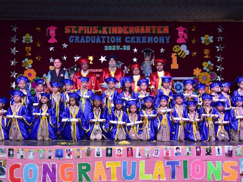 ST. PIUS KINDERGARTEN GRADUATION CEREMONY - 2025