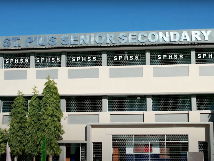 PANORAMIC VIEW OF ST.PIUS HR SEC.SCHOOL,KHANDWA